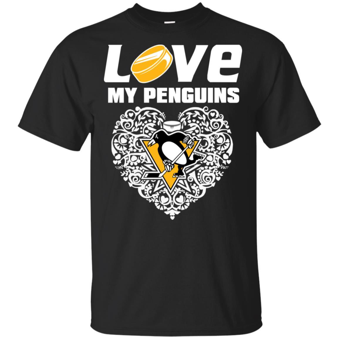 I Love My Teams Pittsburgh Penguins T Shirt