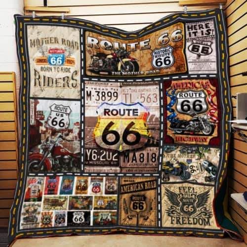 Route 66 The Mother Road 3D Quilt Blanket HGM50