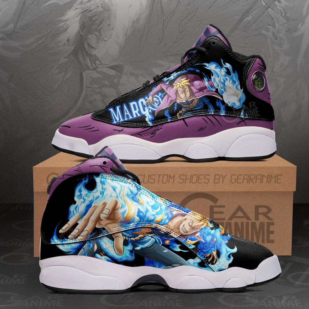 The Phoenix Marco Sneakers Custom Anime One Piece Shoes Unisex Men Women