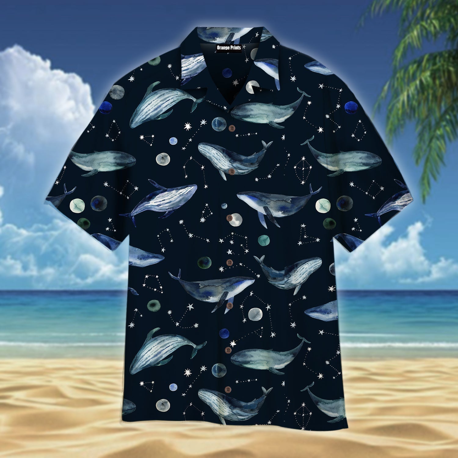 Wales Night Space Sky Stars Aloha Hawaii Shirts For Men Women Ha89319