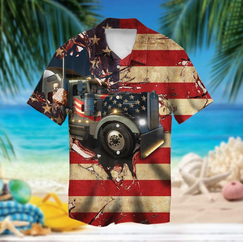 American Truck Hawaii Shirt For Men Women Adult Ha18112