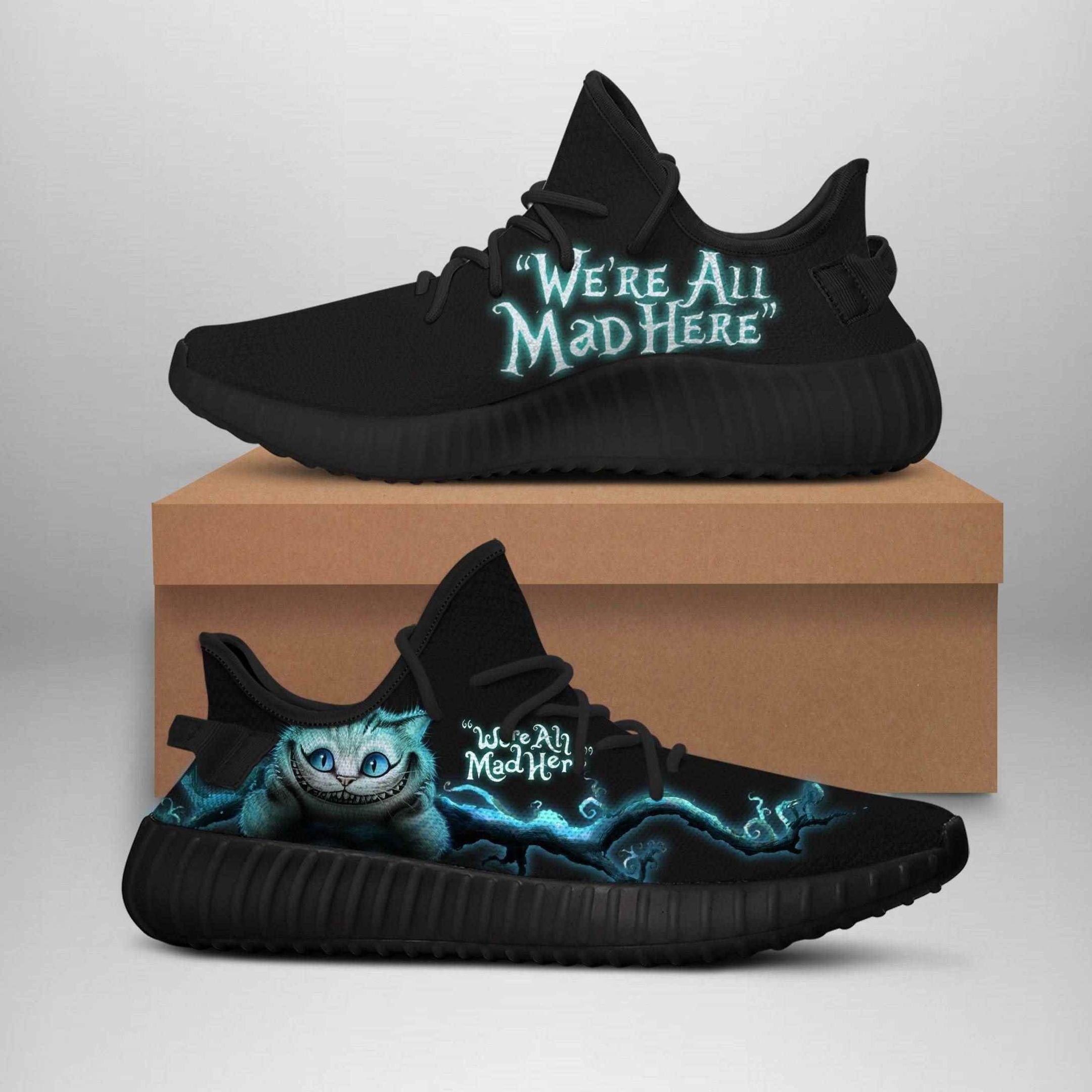 Cheshire Cat We Are All Mad Here Yeezy Boost