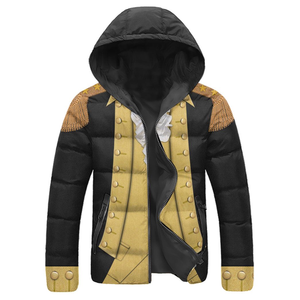 Casespring 3D George Washington Custom Down Jacket