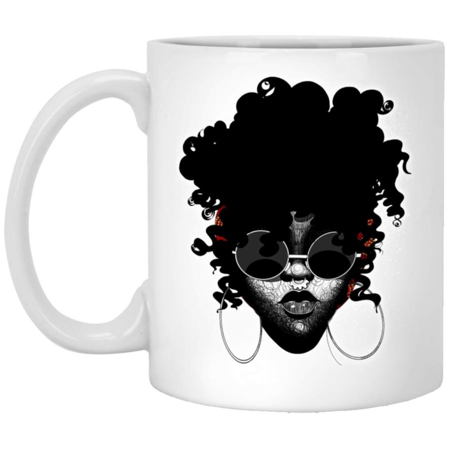 African American Coffee Mug Black Women Art 11oz – 15oz White Mug