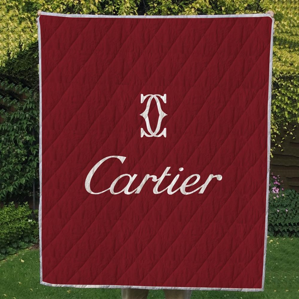 Cartier logo 3D Quilt Blanket HGM8