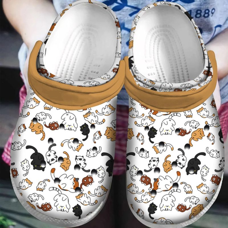 Unique Clog Cats Rubber clog Shoes Comfy Footwear