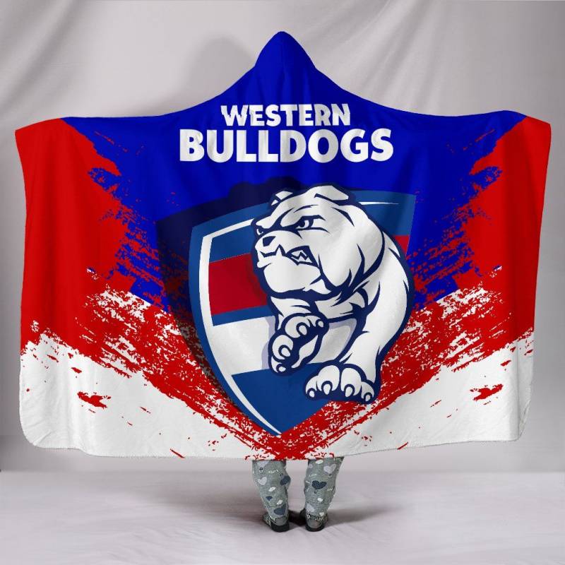 Western Bulldogs Special Hooded Blanket A7