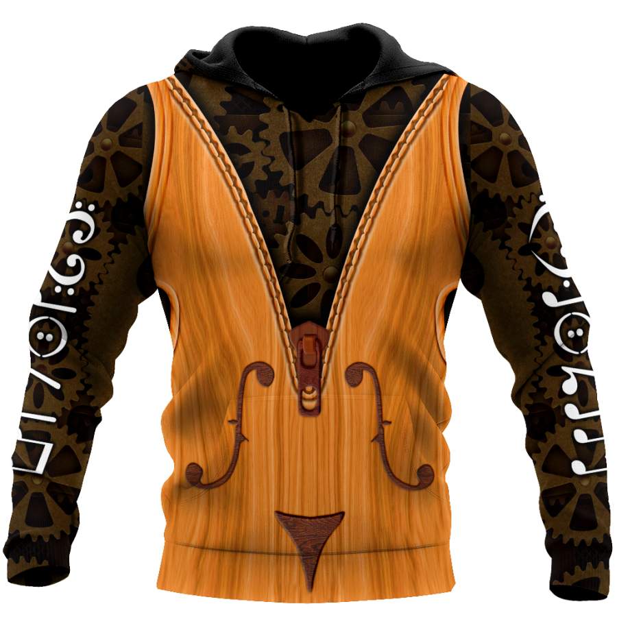 Violin 3D All Over Printed Shirts For Men And Women MH07122001JJCL