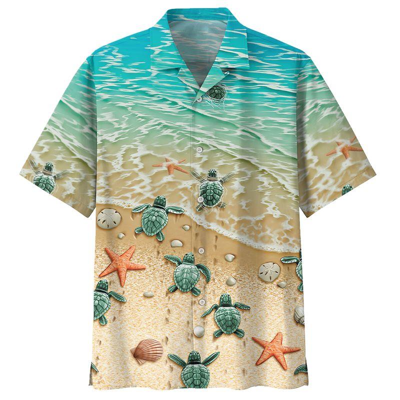 Hippie Turle To The Sea Hawaii Shirt For Hawaii Aloha Ha25523