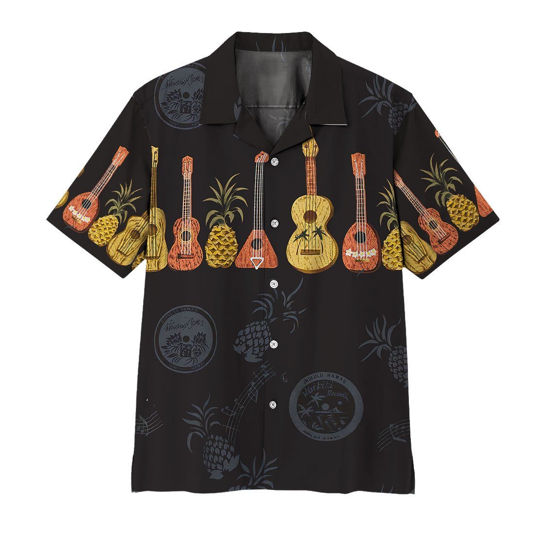 Gearhuman Ukulele Hawaiian Shirt Ha98408