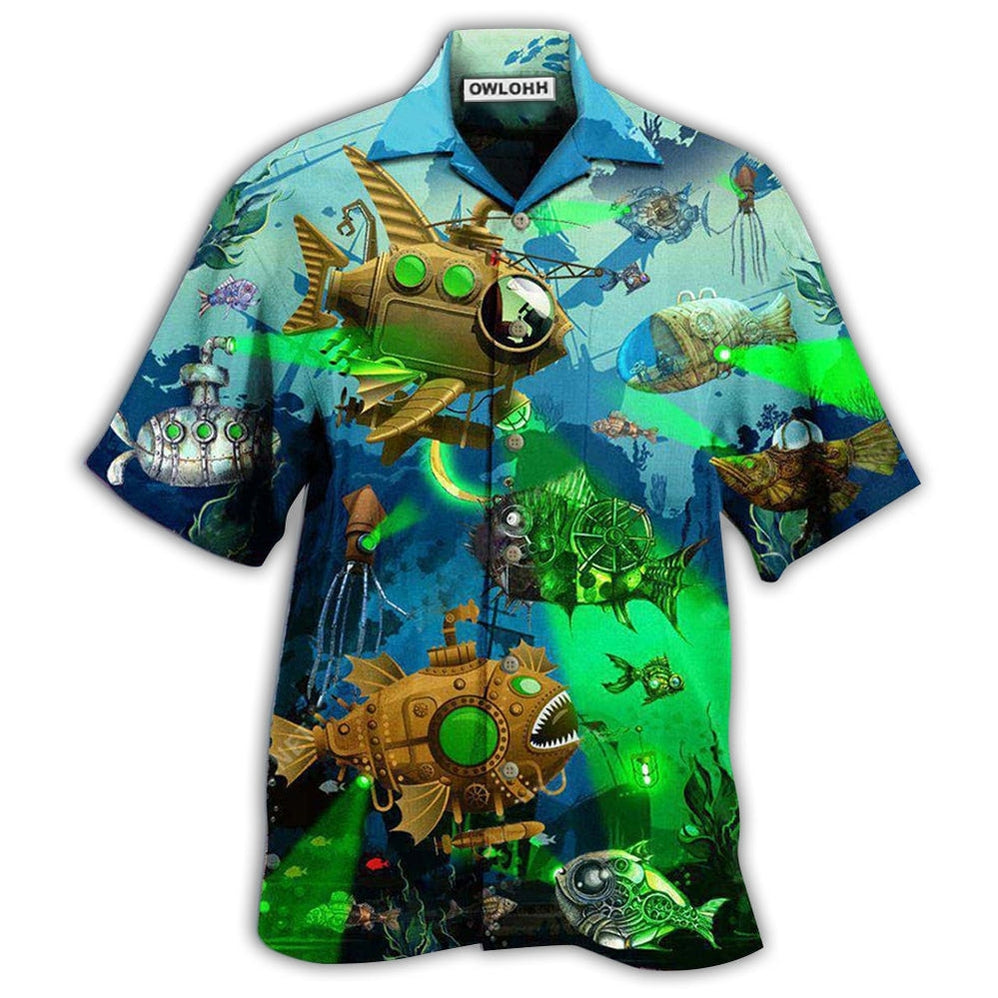 Fish Steampunk Ocean Hawaii Shirt Ha29746