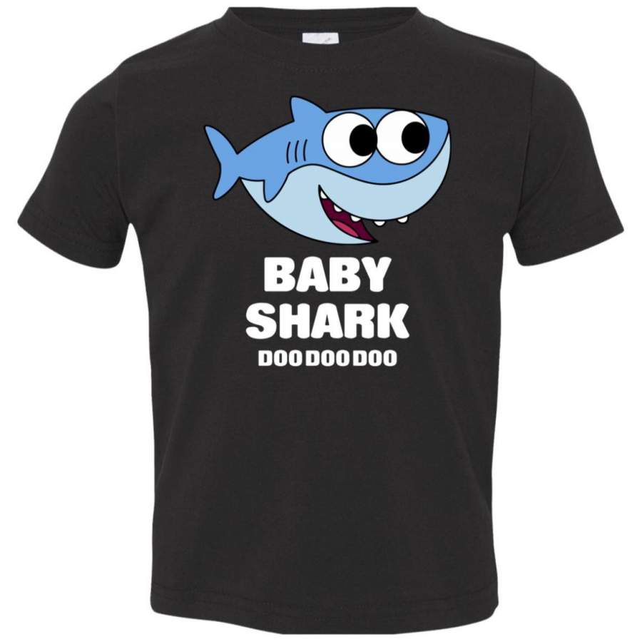 Baby Shark Song Doo doo doo Family Dance for Boy Girl Custom Graphic, Saying Quote, slogan, Plus Size, Boy, Girl Toddler T-shirt, TeeEver