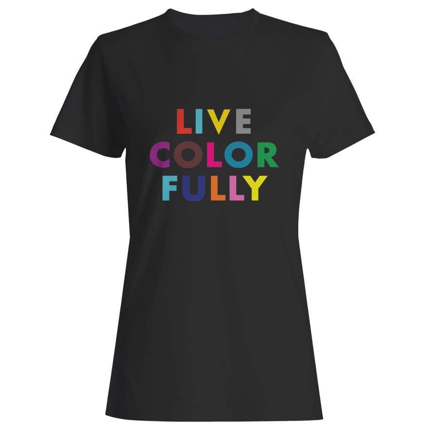 Color Fully Spade Woman’s T-Shirt