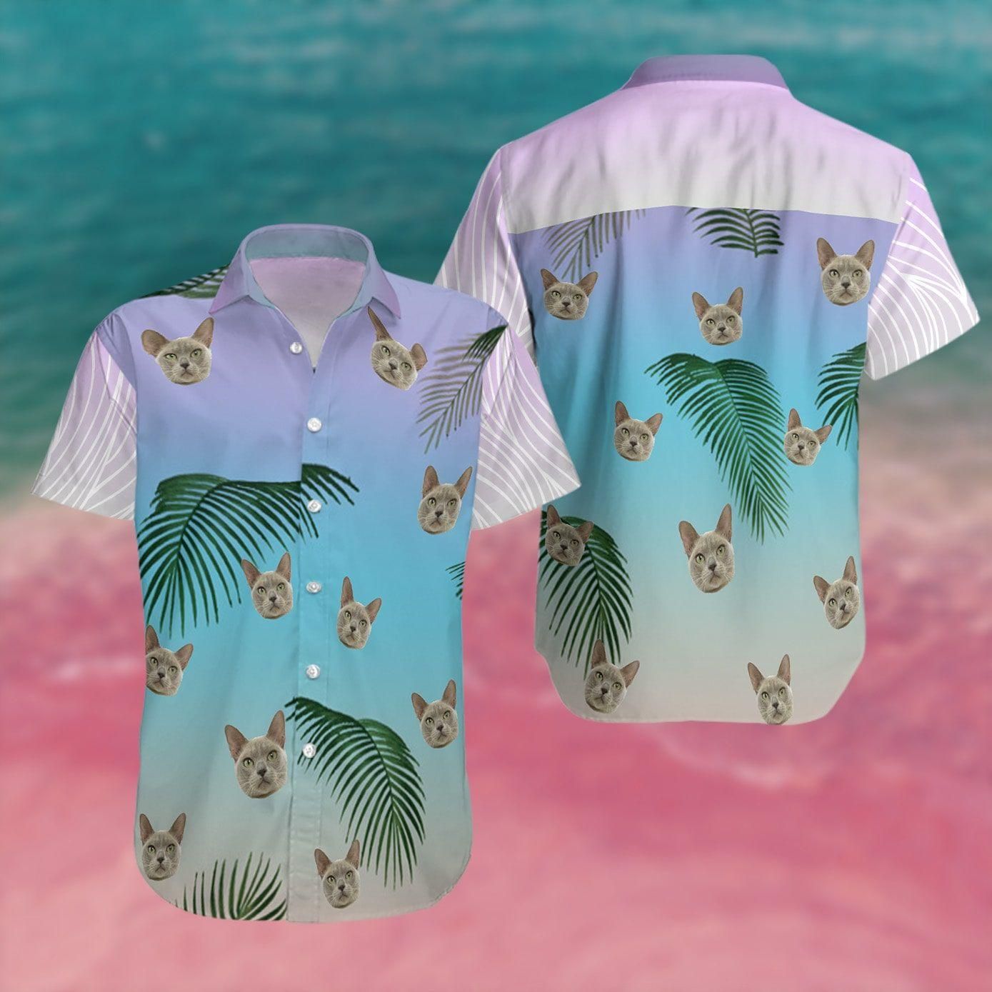 Burmilla Aloha Hawaii Shirt Colorful Short Sleeve Summer Beach Casual For Men And Women Ha94358