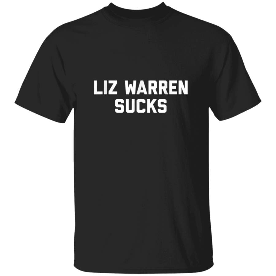 Funny Elizabeth Warren Shirt  Liz Warren Sucks TShirt