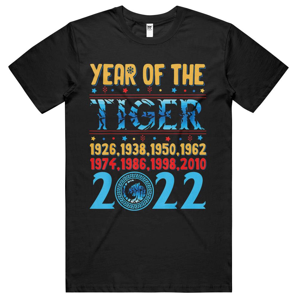 Year Of The Tiger Chinese Zodiac Lunar New Year 2022 T Shirts