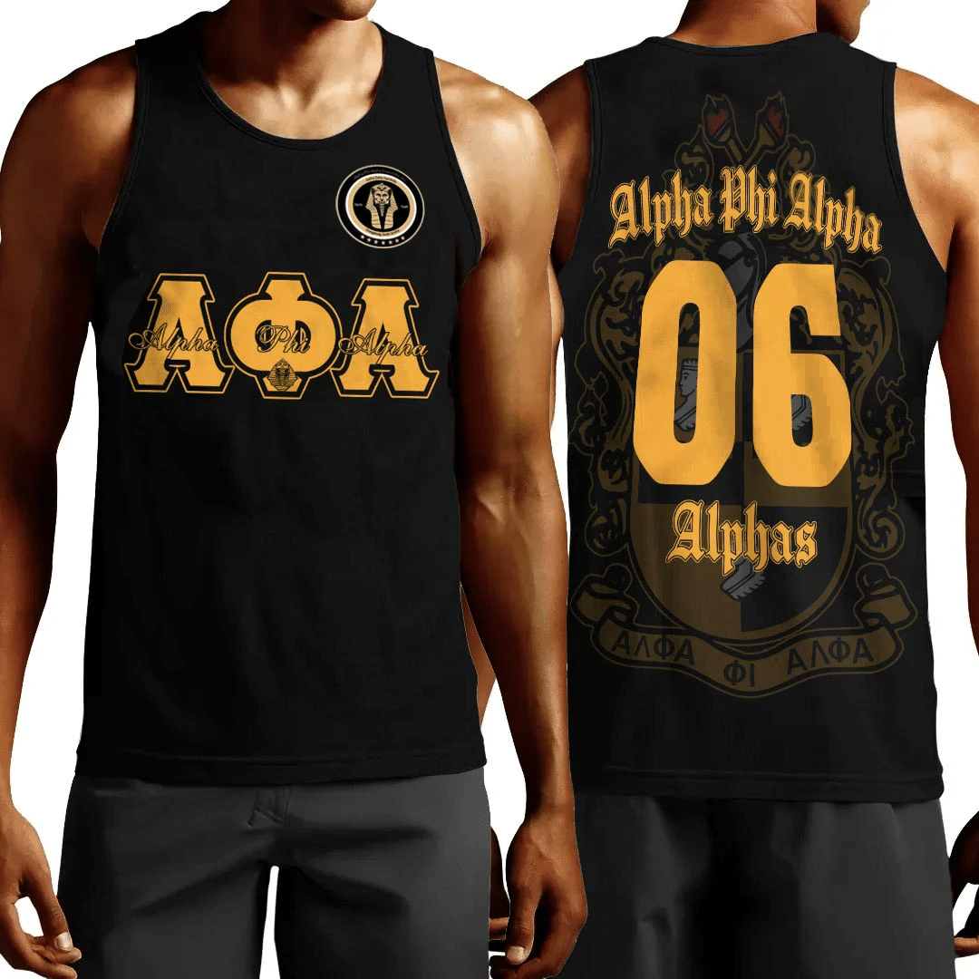 Wonderprint Tank Top Alpha Phi Alpha Eastern Region Of Alpha Phi Alpha Tank Top