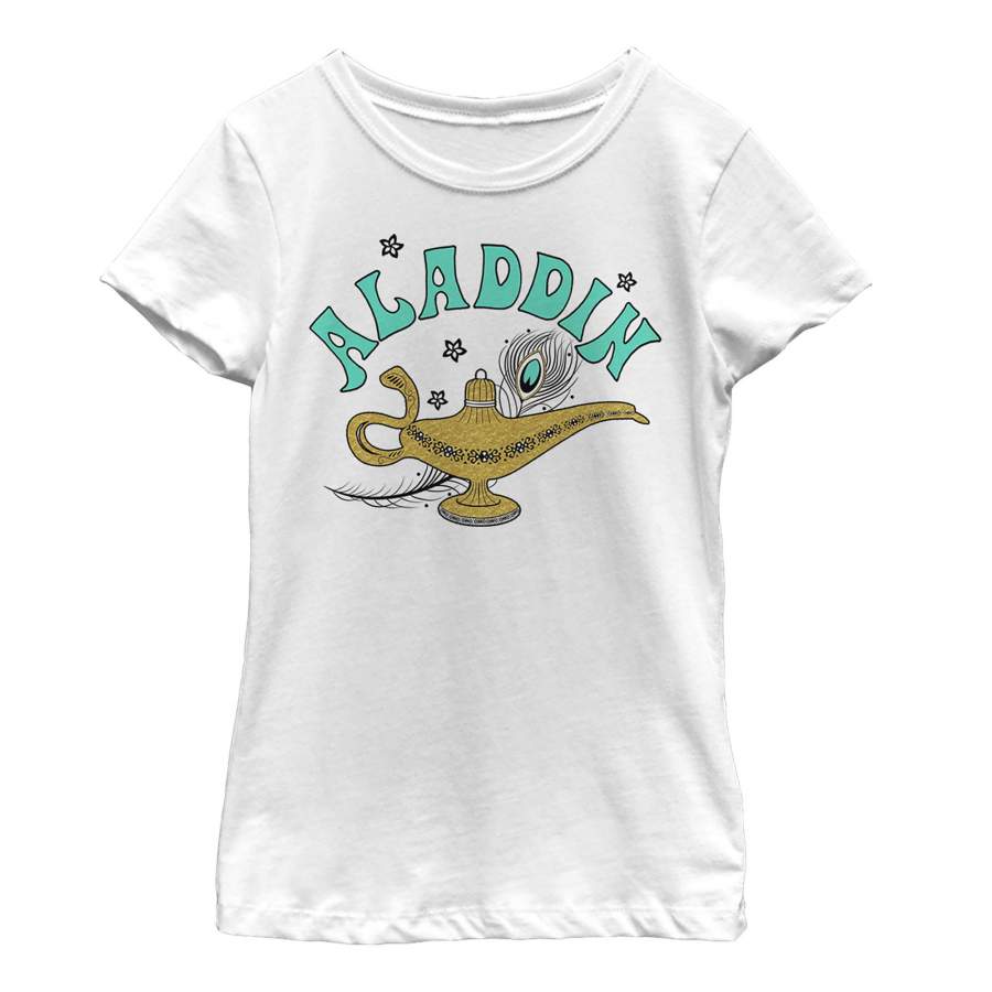 Aladdin Girl’s Vintage Lamp Magic  T Shirt