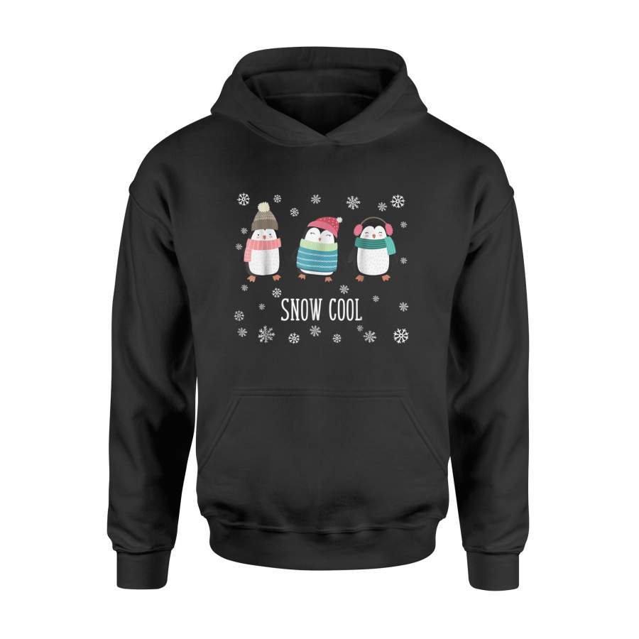 Cute Penguin  Snow Cool Winter Christmas   Hoodie