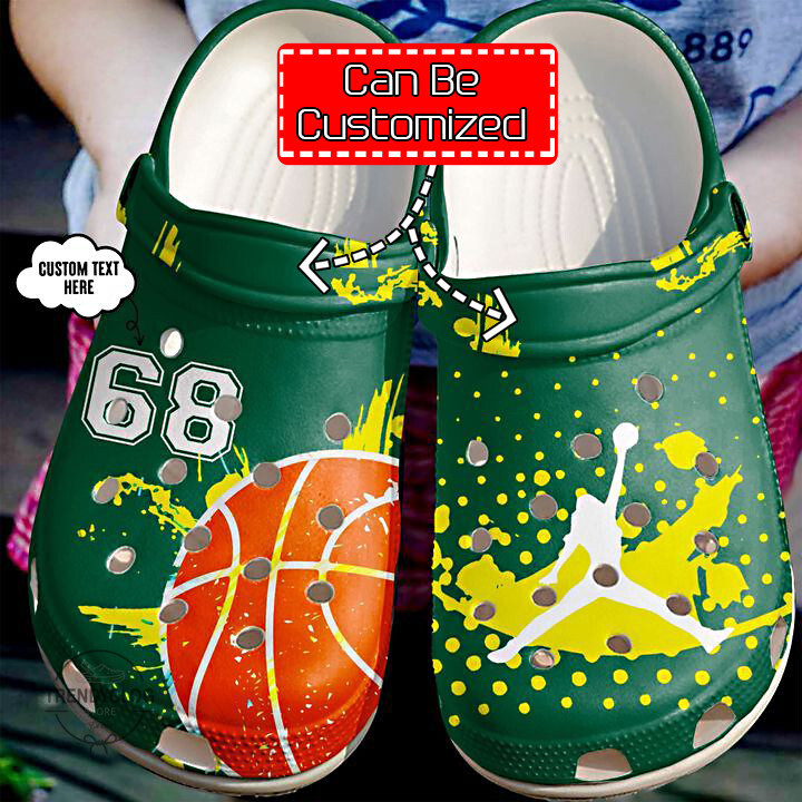 Sport Basketball Personalized My Love Passion Clog Shoes