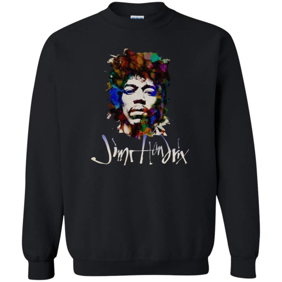 AGR Jimi Hendrix Crewneck Pullover Sweatshirt