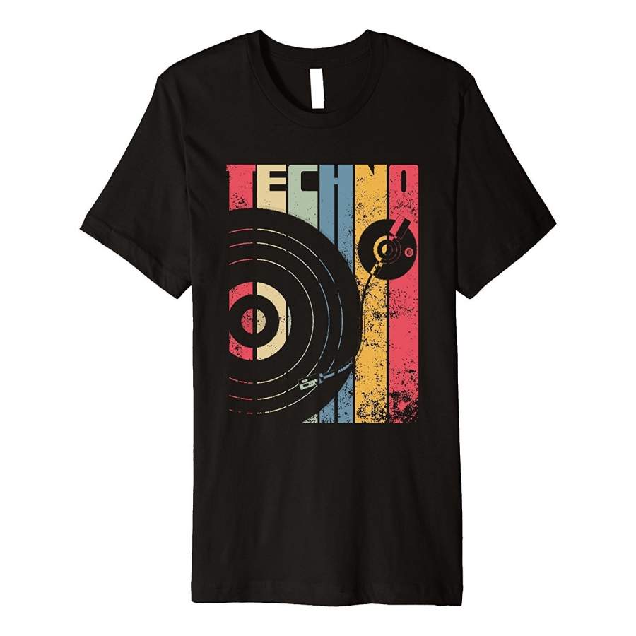 Vintage Techo Music T-Shirt