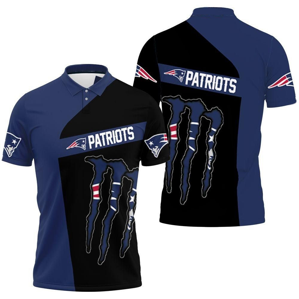 Monster Energy New England Patriots Polo Shirt