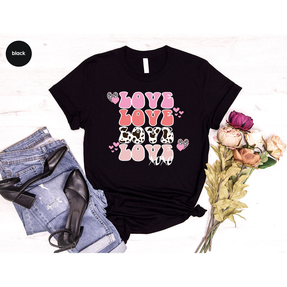 Love Shirt, Love Day T-Shirt, Valentine'S Day Tee, 2023 Valentine'S Day Gift - Teeshirtsummer X Valentine's Day