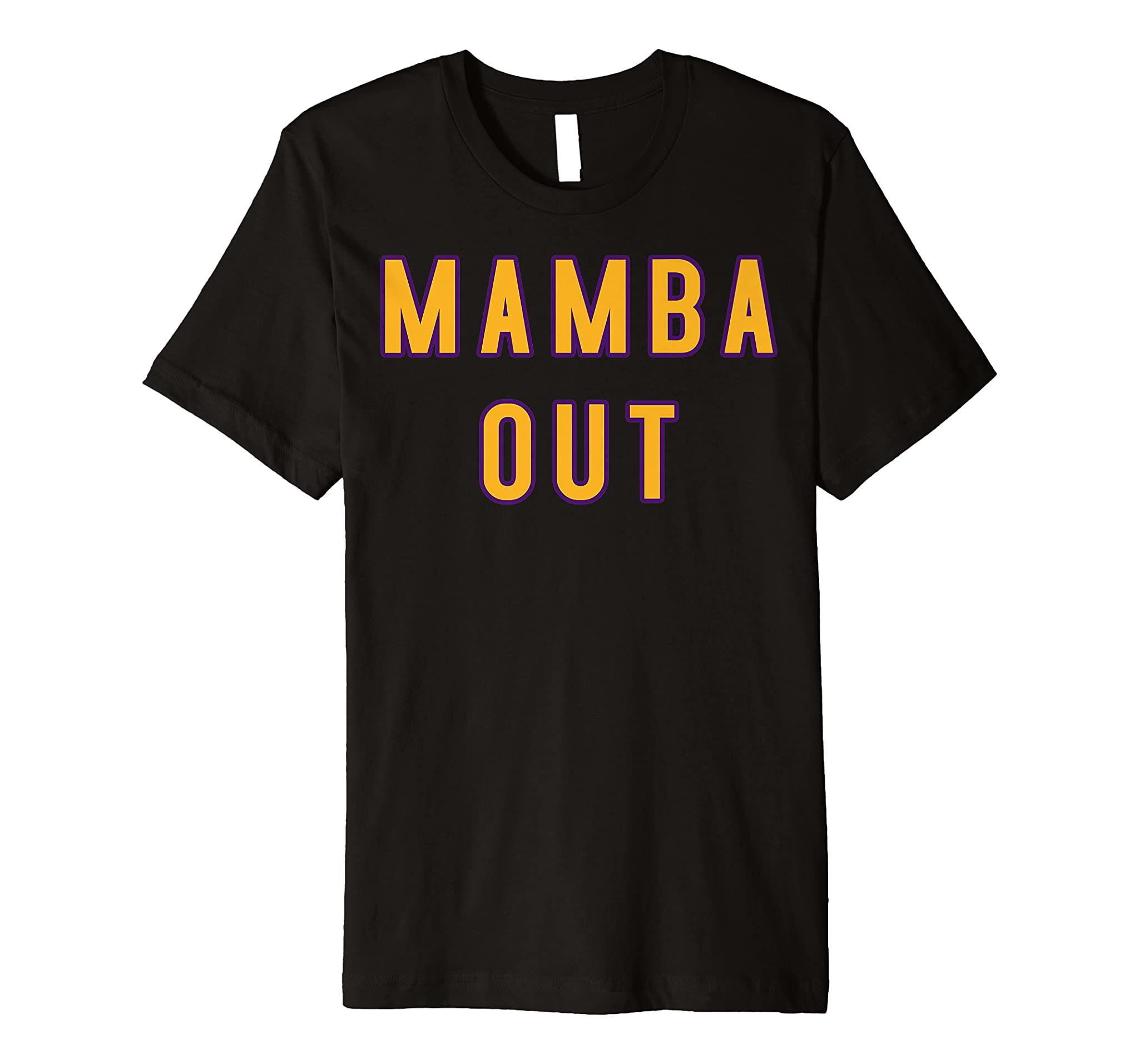 Mamba Out Limited Edition Farewell Tribute T-Shirt