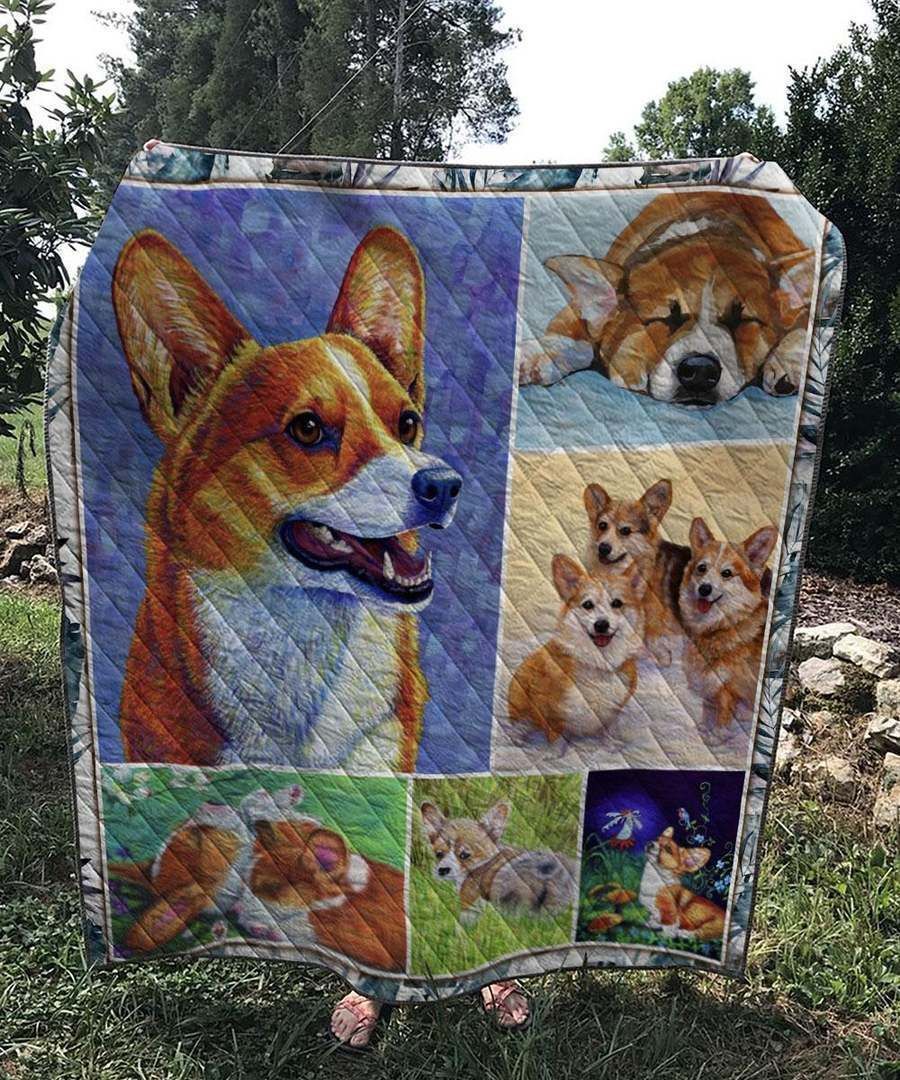 Corgi VV31 3D Customized Quilt