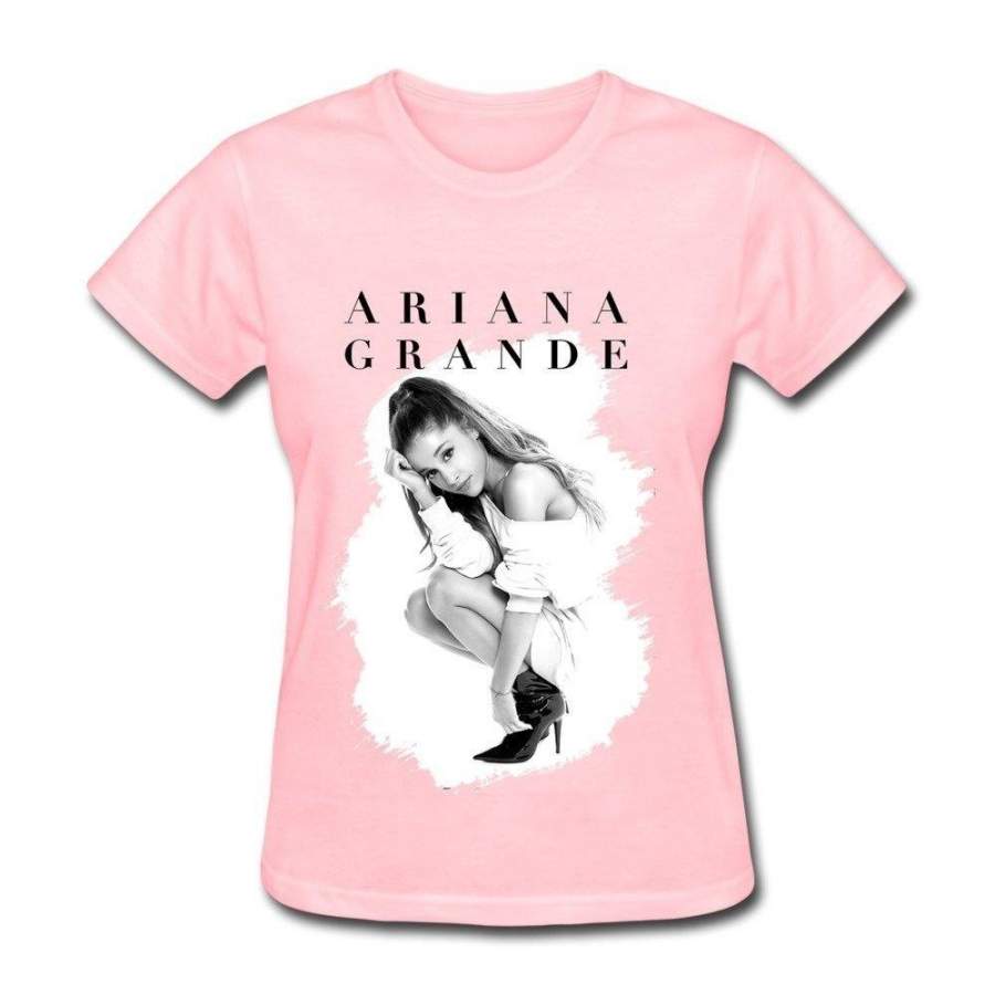New Ariana Grande Art Print T-Shirt Women Tops