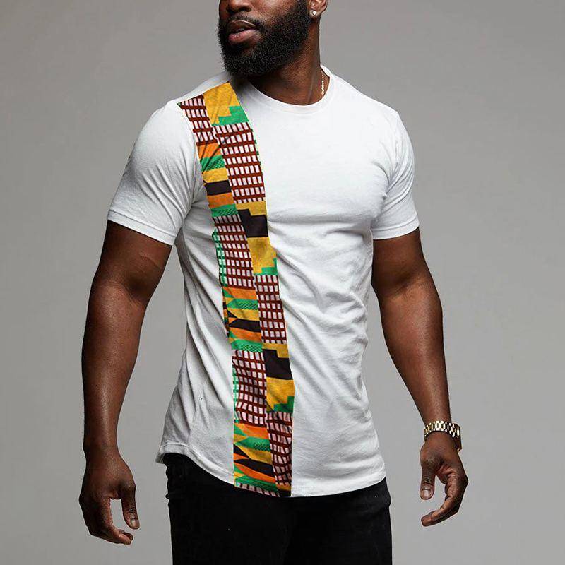 Men African Dashiki  T-Shirt