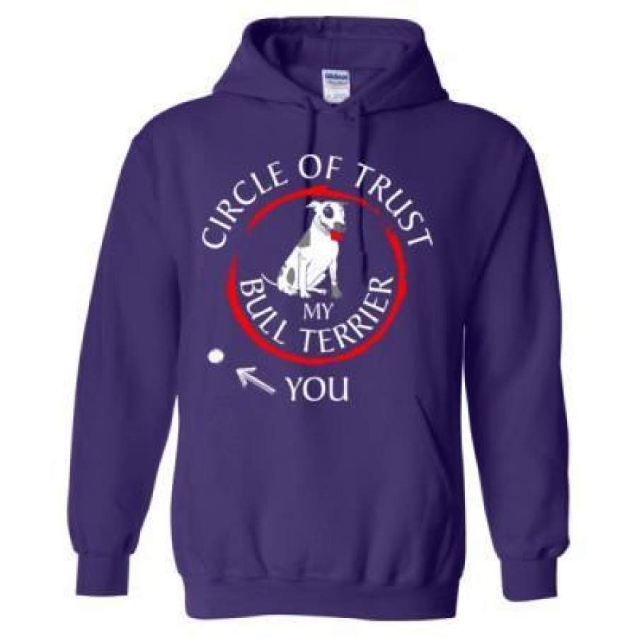 AGR Circle Of Trust My Bull Terrier You – Heavy Blend™ Hooded Sweatshirt