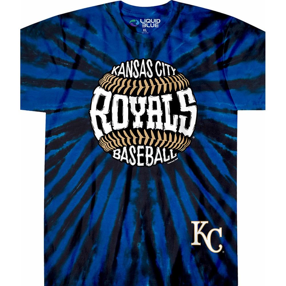 Kansas City Royals Burst Tie-Dye T-Shirt