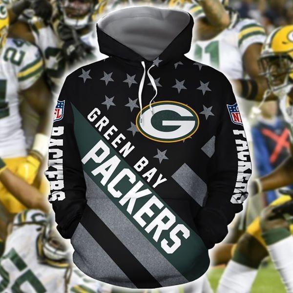 Green Bay Packers 3D Printed Hoodie/Zipper Hoodie 46