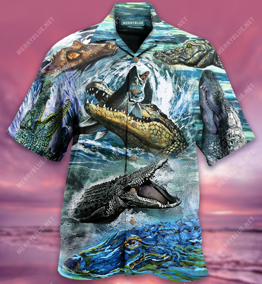 Alligators Are Most Dangerous Unisex Hawaiian Shirt