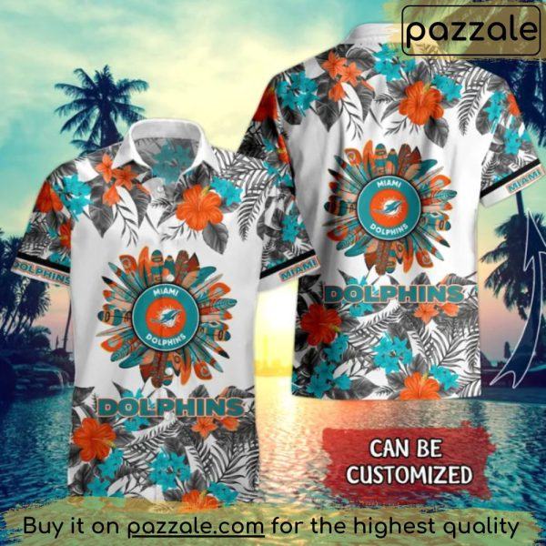 Nfl Miami Dolphins Hawaiian Shirt, Summer Aloha Shirts