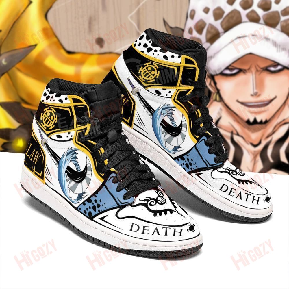 Trafalgar Law Sneakers Room Custom Anime One Piece Shoes