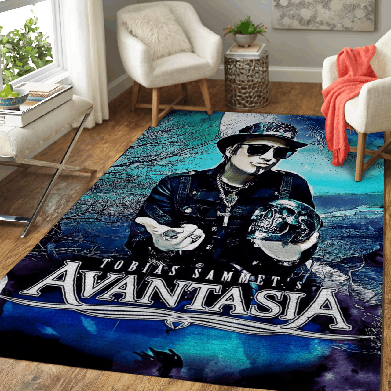 Avantasia illustration – Music Art For Fans Area Rug Carpet