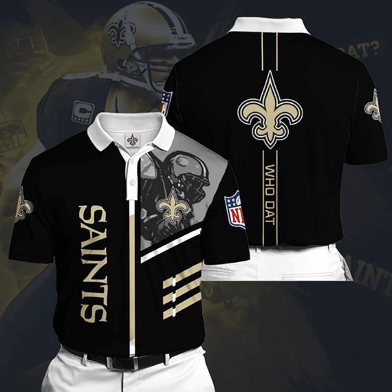 Gift For Him Gift For Husband New Orleans Saints  Polo Shirt