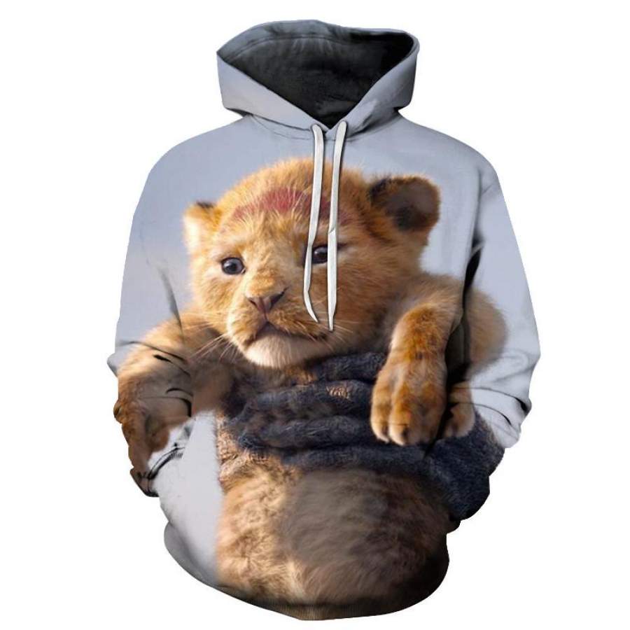 3D Little Simba – Hoodie, Sweatshirt, Pullover