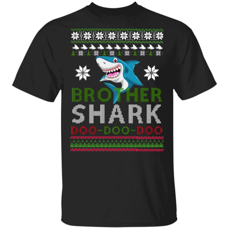 Brother Shark Doo Doo Doo Christmas Sweater