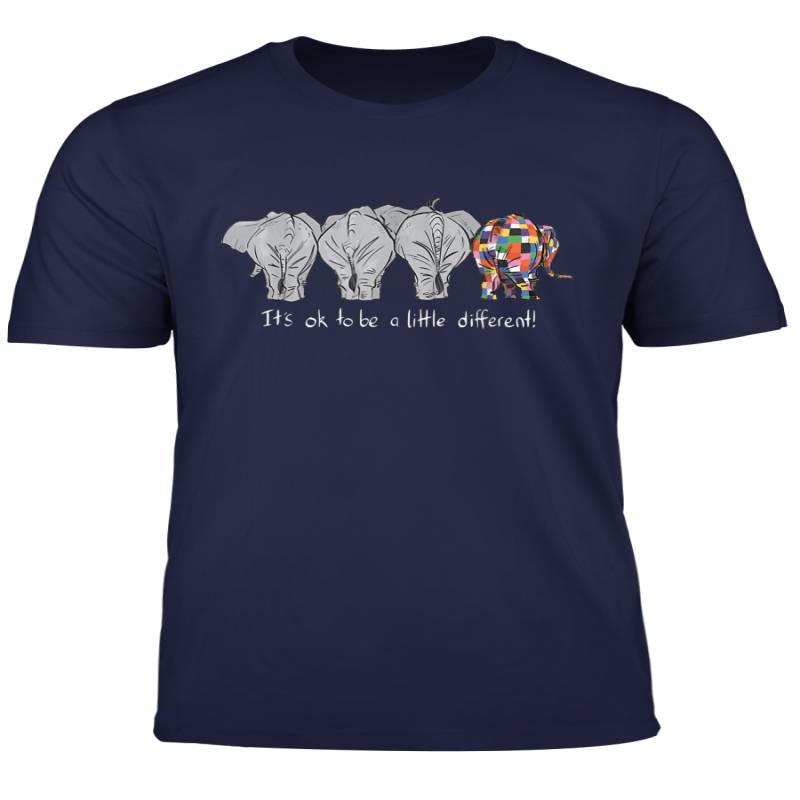 Elephants It S Ok To Be A Little Different Elephant Shirt