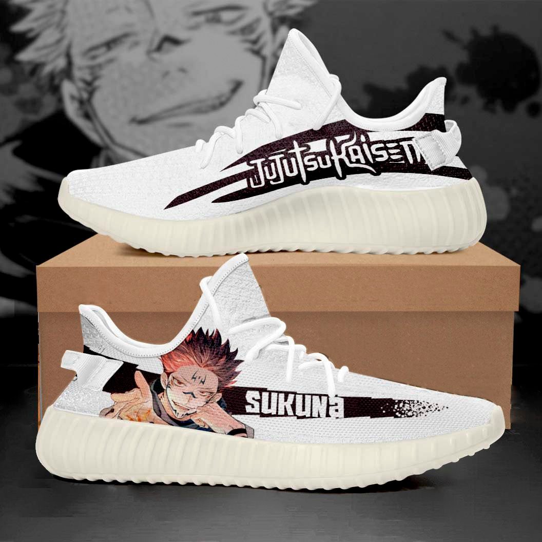 Sukuna Gojo Fushiguro Jujutsu Kaisen Yeezy Sneakers Jk004