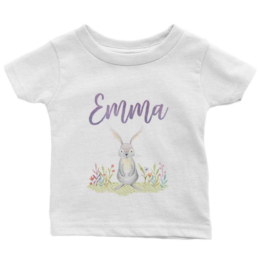 Woodland Bunny – Personalized Children’s T-Shirt