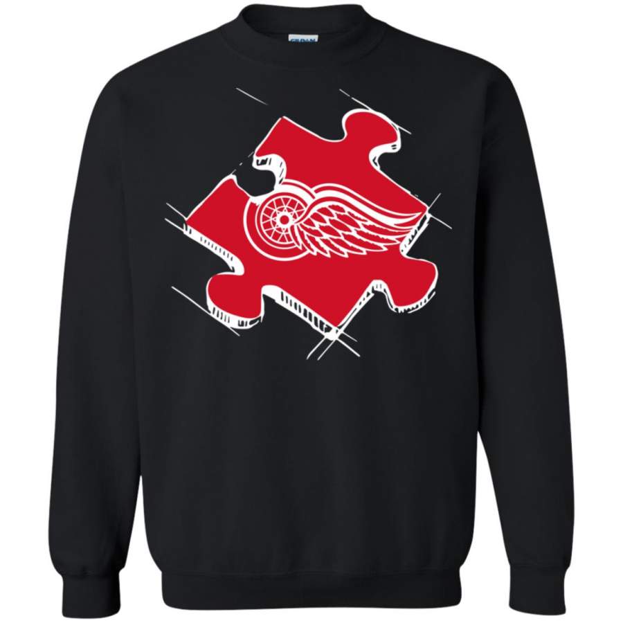 Detroit Red Wings Autism puzzle Sweatshirt – Moano Store