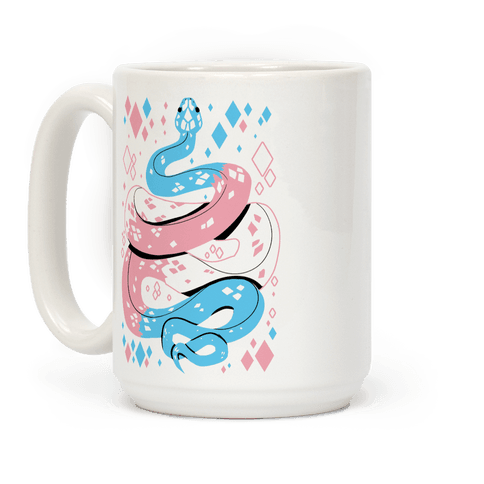 Pride Snakes Trans Coffee Mug - Merchcustom Trending