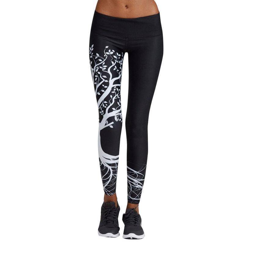 WantsieFit Tree of Life Workout Yoga Leggings