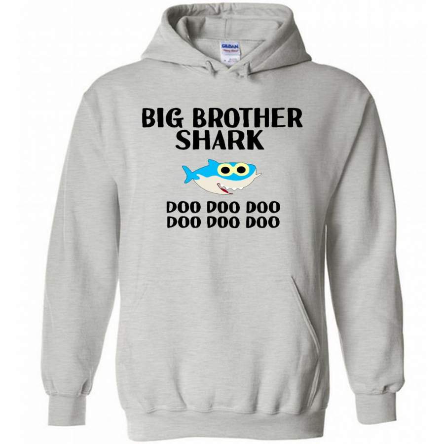 Big Brother Shark Doo Doo Doo W – Gildan Heavy Blend Hoodie