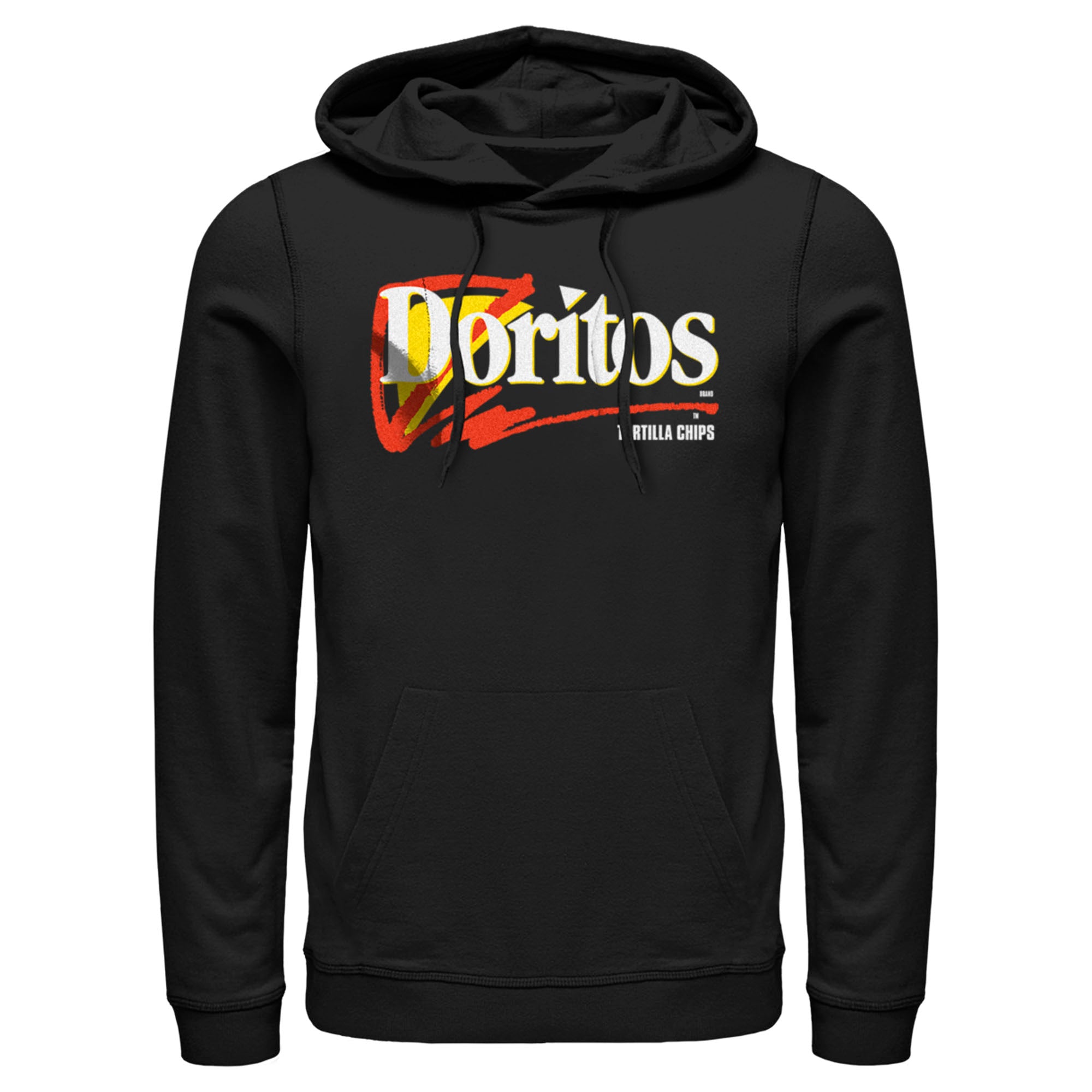 Men’S Doritos 90S Logo Grey Pull Over Hoodie